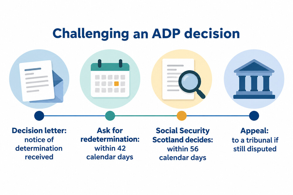 Deadlines for challenging an Adult Disability Payment decision