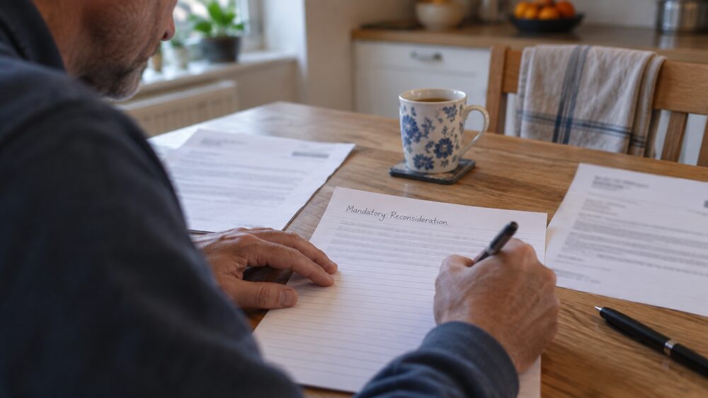Writing a Mandatory Reconsideration Letter