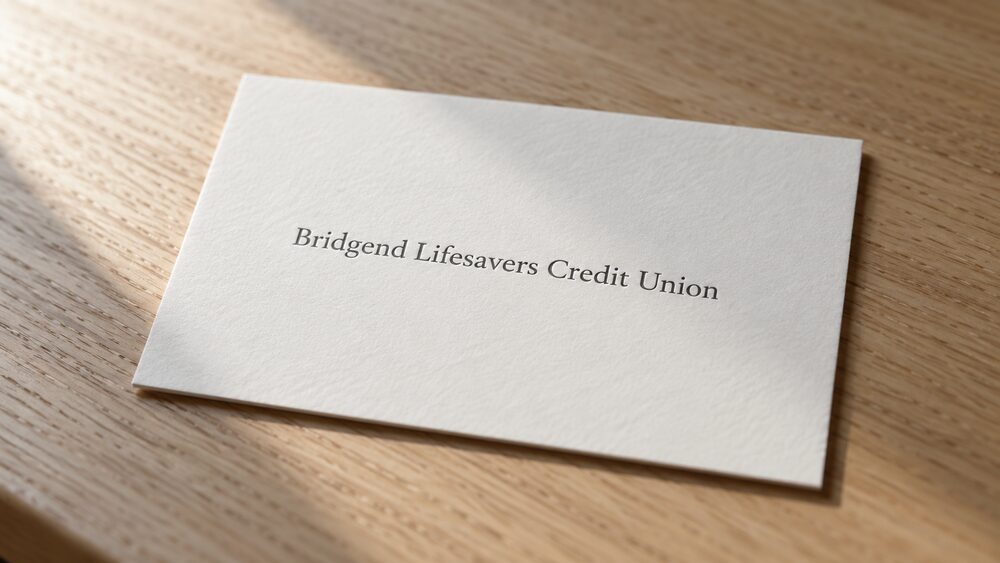 Bridgend Lifesavers Credit Union name card