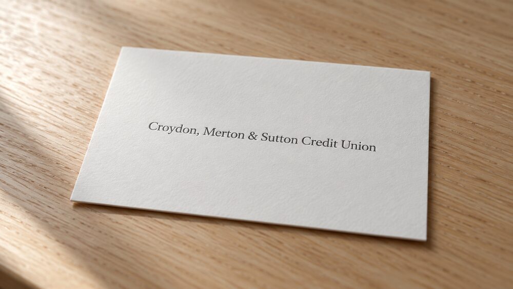Croydon, Merton & Sutton Credit Union name card