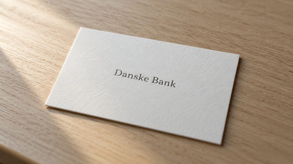 Danske Bank name card