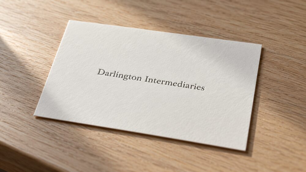 Darlington Intermediaries name card