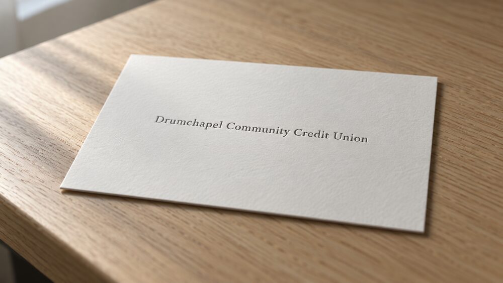 Drumchapel Community Credit Union name card