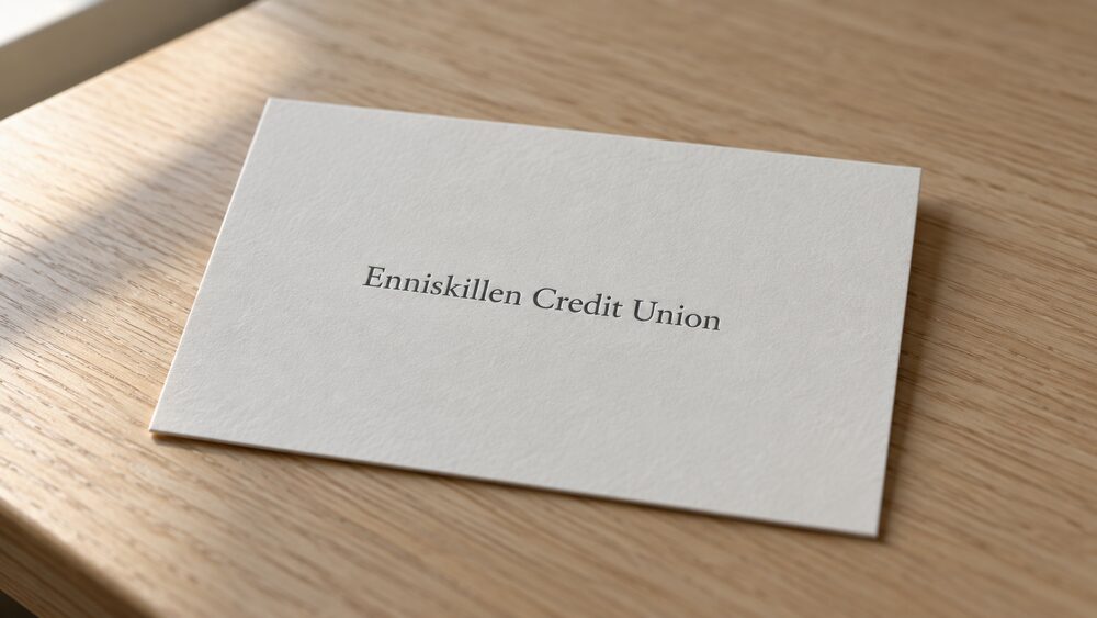 Enniskillen Credit Union name card