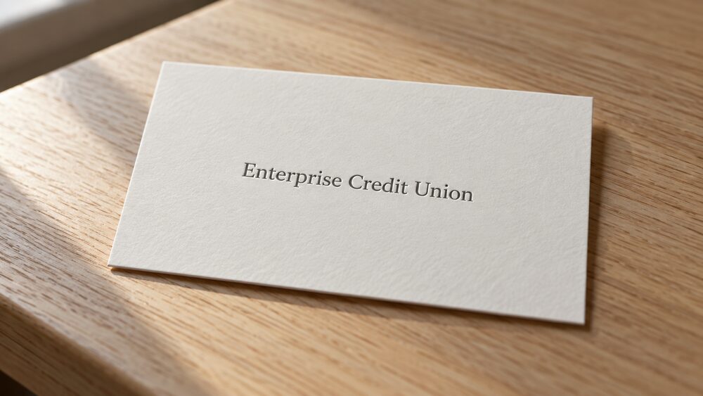 Enterprise Credit Union name card