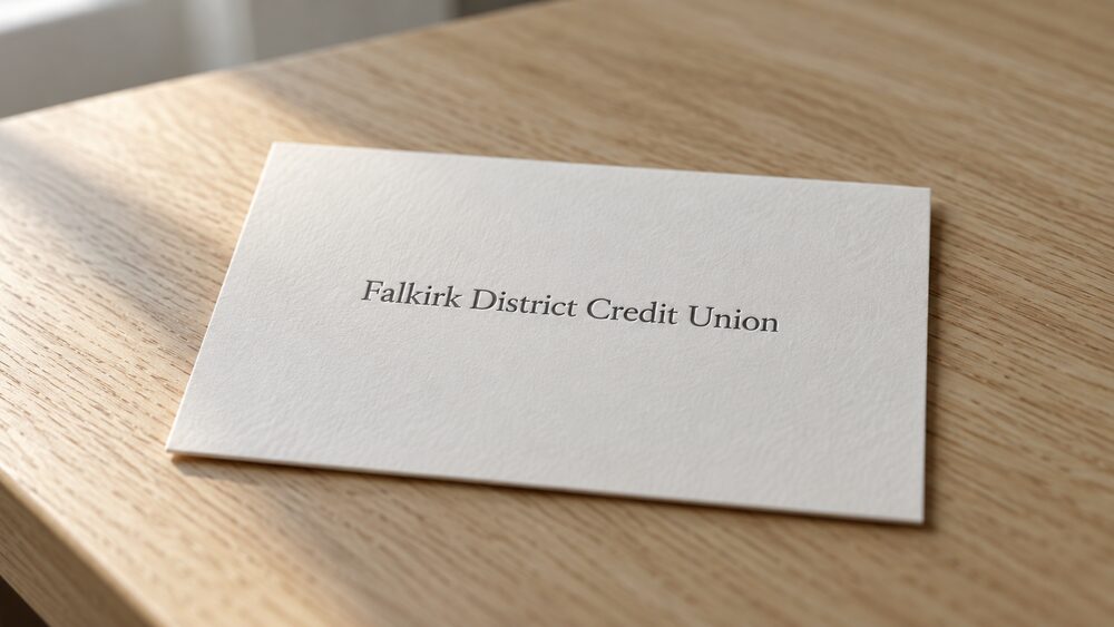 Falkirk District Credit Union name card