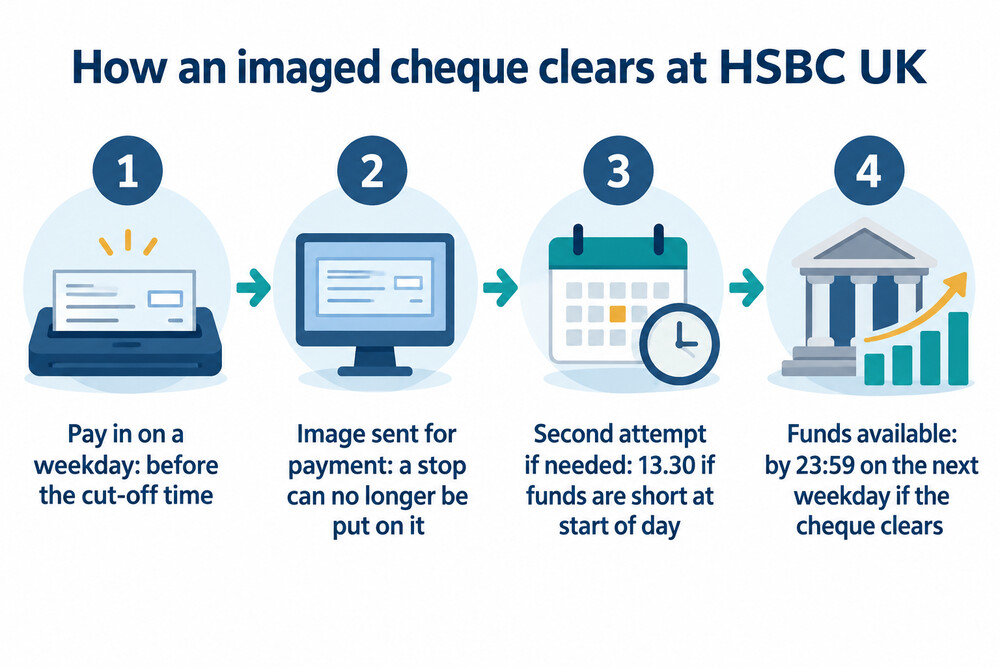 How an imaged cheque clears