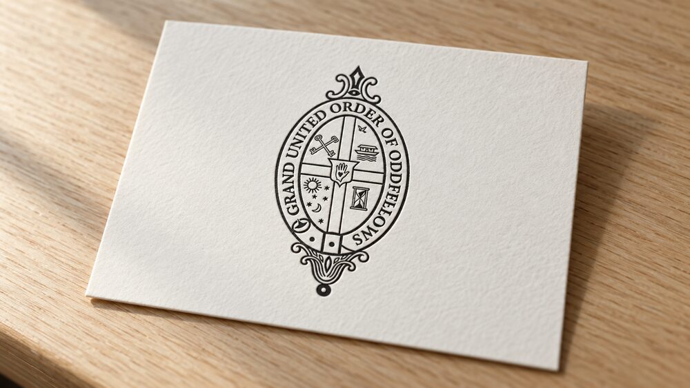 Grand United Order of Oddfellows Friendly Society logo