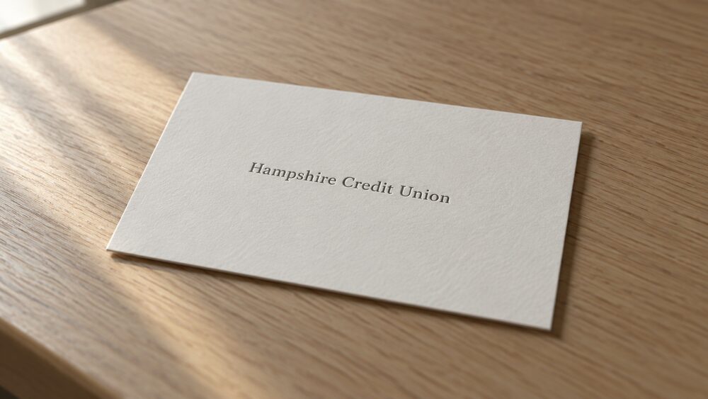 Hampshire Credit Union name card