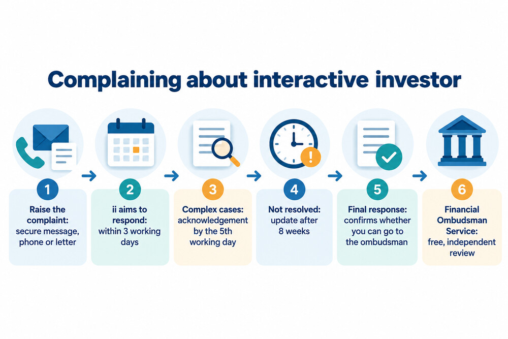 How a complaint about interactive investor moves from the firm to the ombudsman