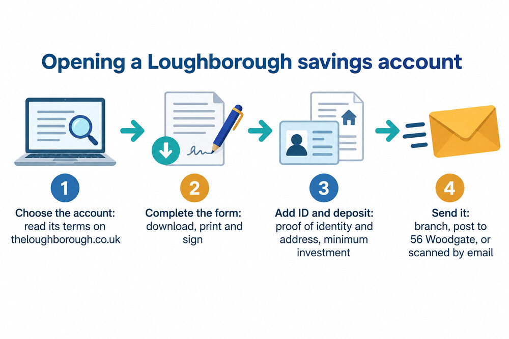 How to open a Loughborough savings account