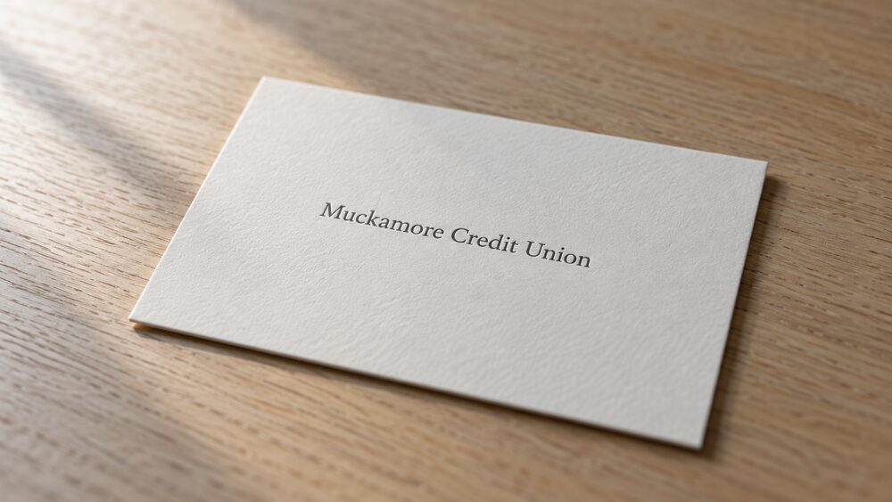 Muckamore Credit Union name card