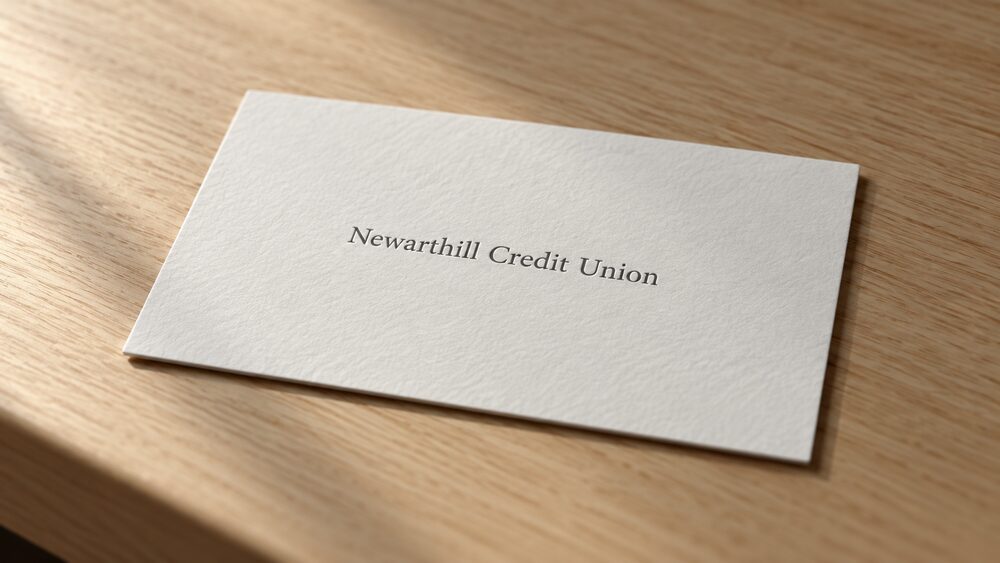Newarthill Credit Union name card
