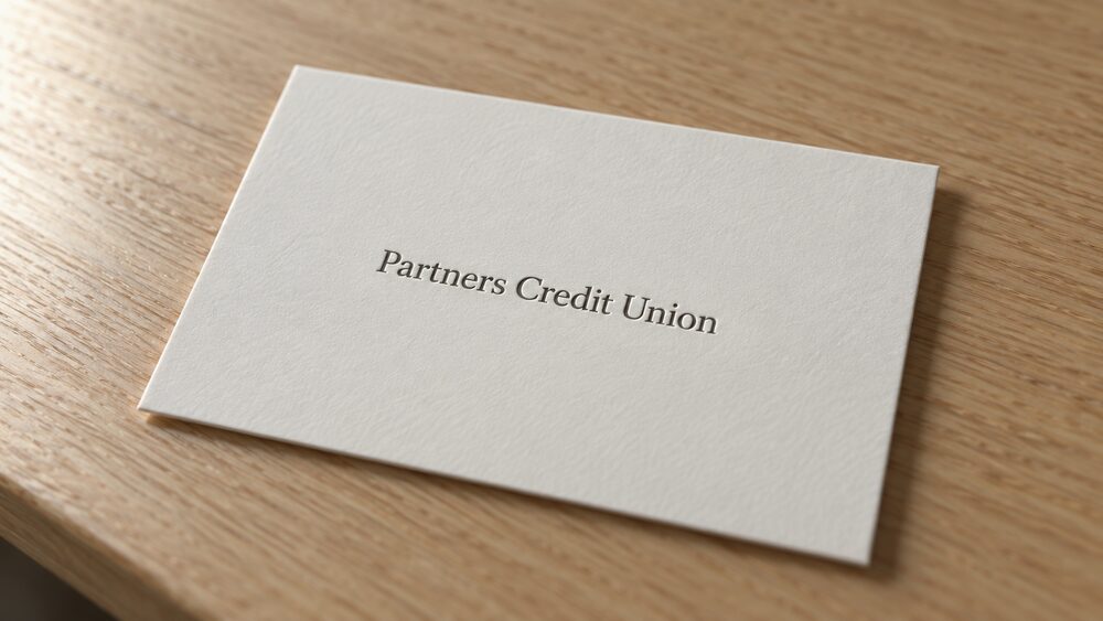 Partners Credit Union name card