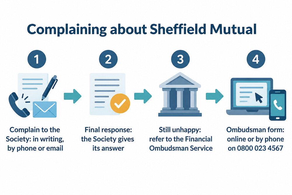 How a complaint about Sheffield Mutual moves to the ombudsman