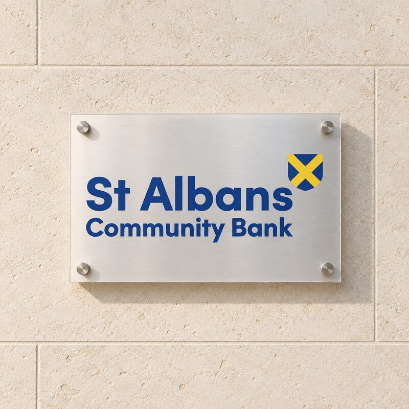 St Albans Community Bank logo