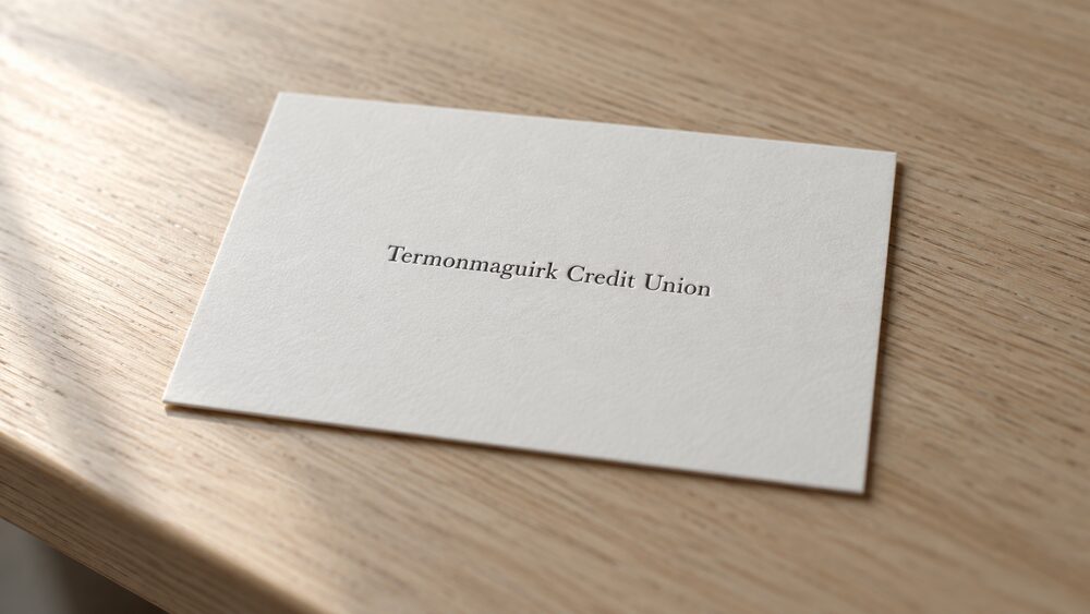 Termonmaguirk Credit Union name card