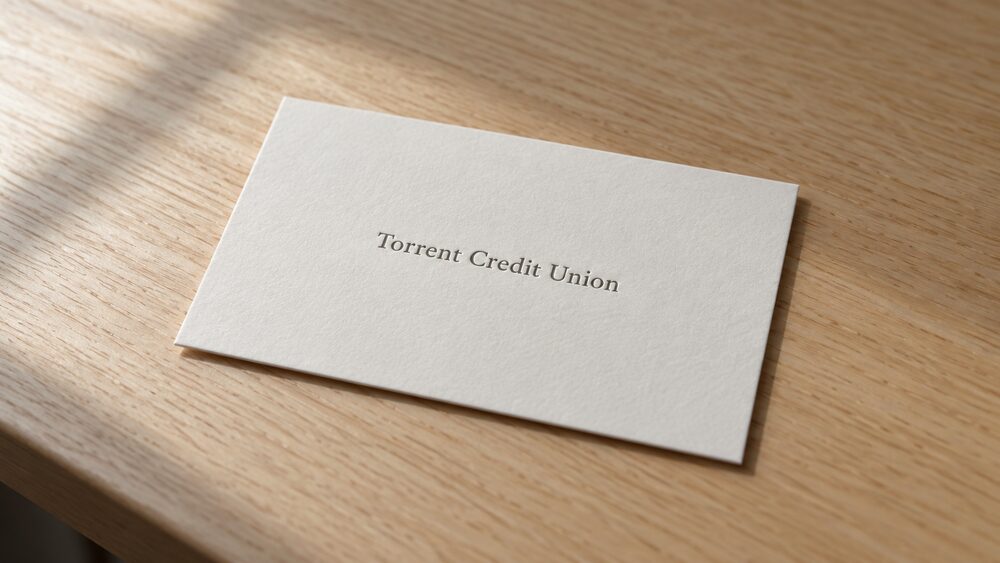Torrent Credit Union name card