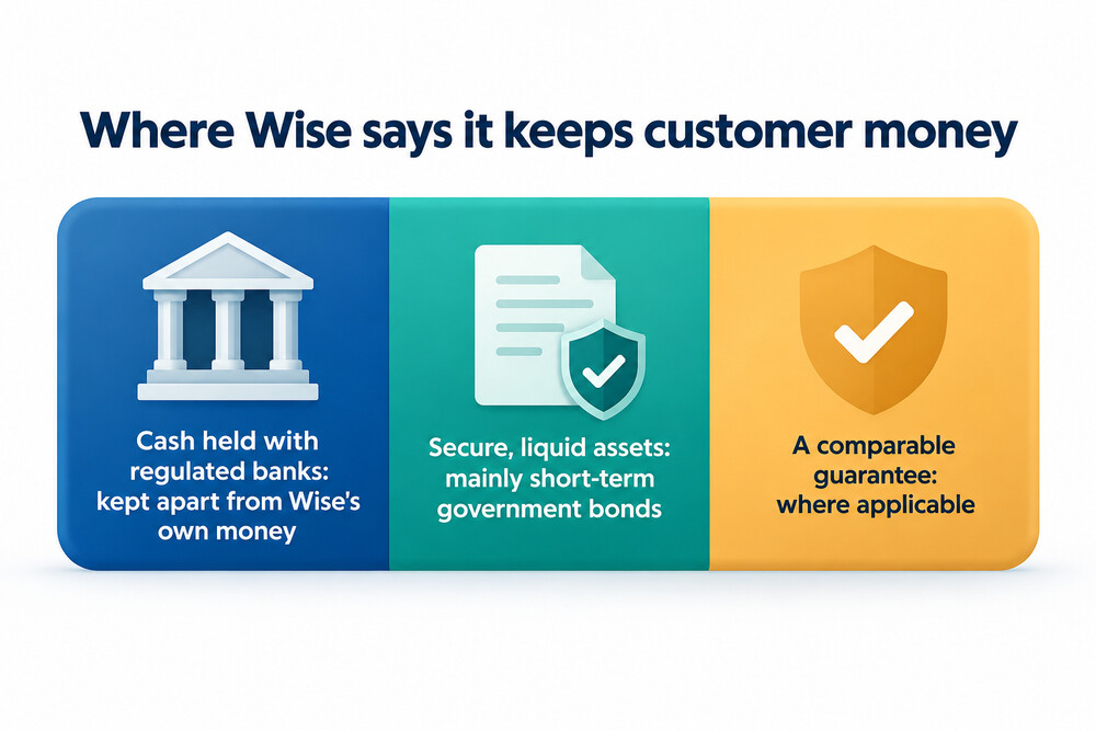 How Wise safeguards customer money