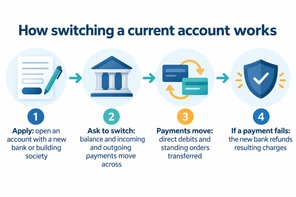 How a current account switch moves from application to completion