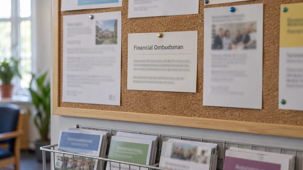Taking a complaint to the Financial Ombudsman Service