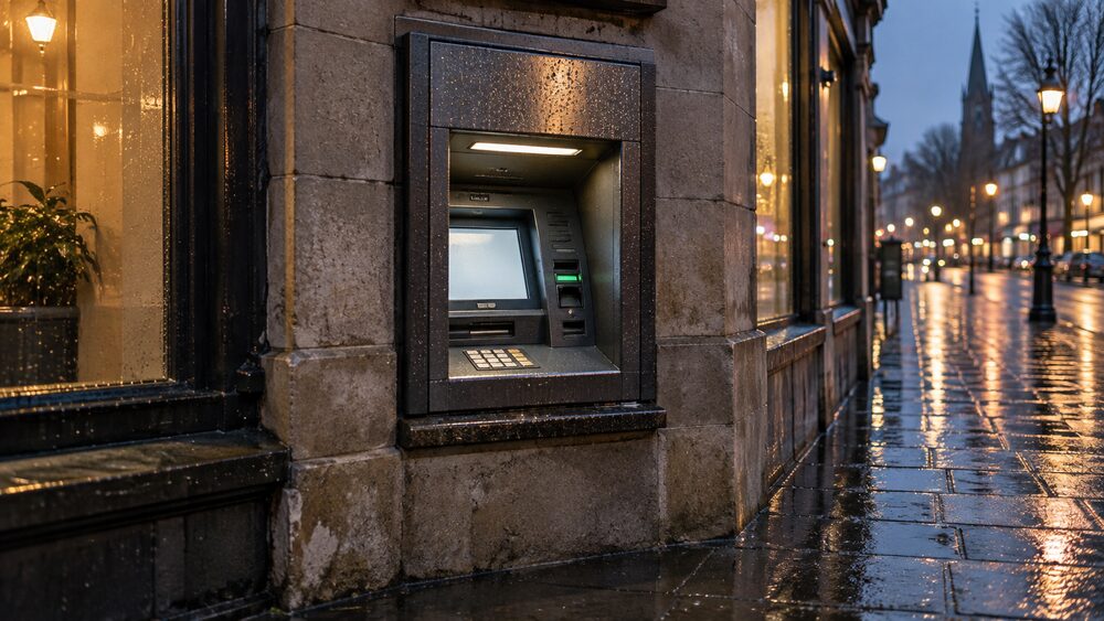 Withdrawing cash on a credit card