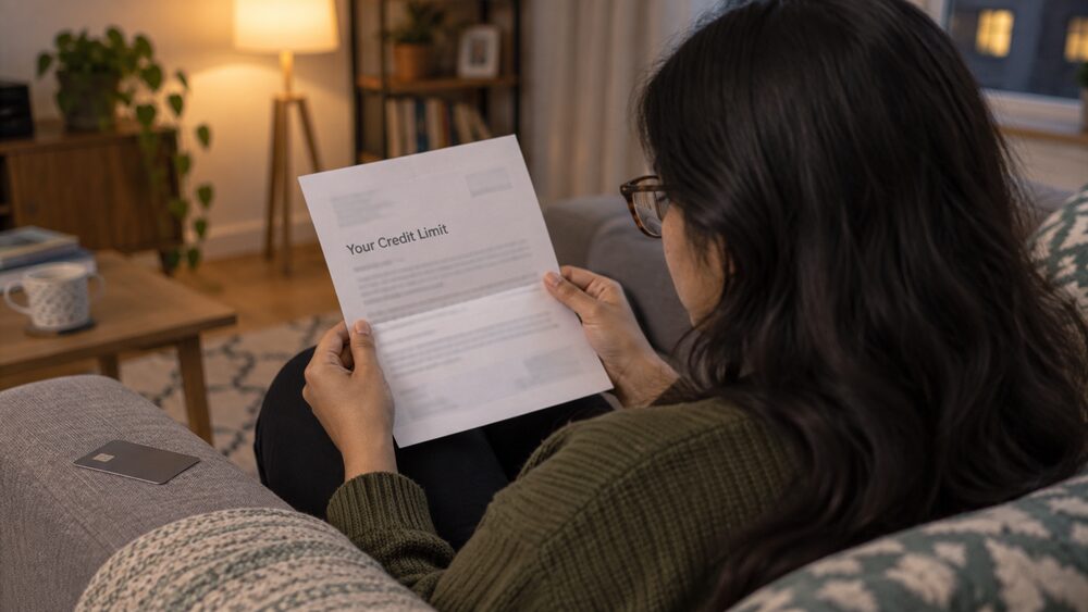 When Your Provider Cuts Your Limit: Credit File Effects