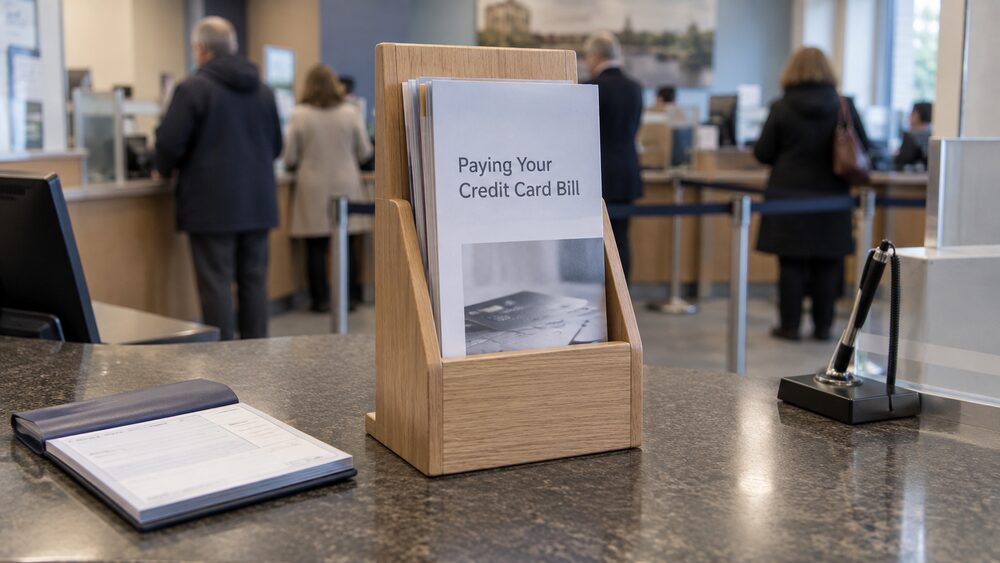 Paying a credit card bill