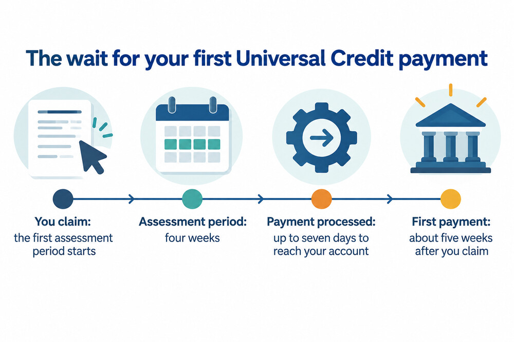 How the five-week wait is made up