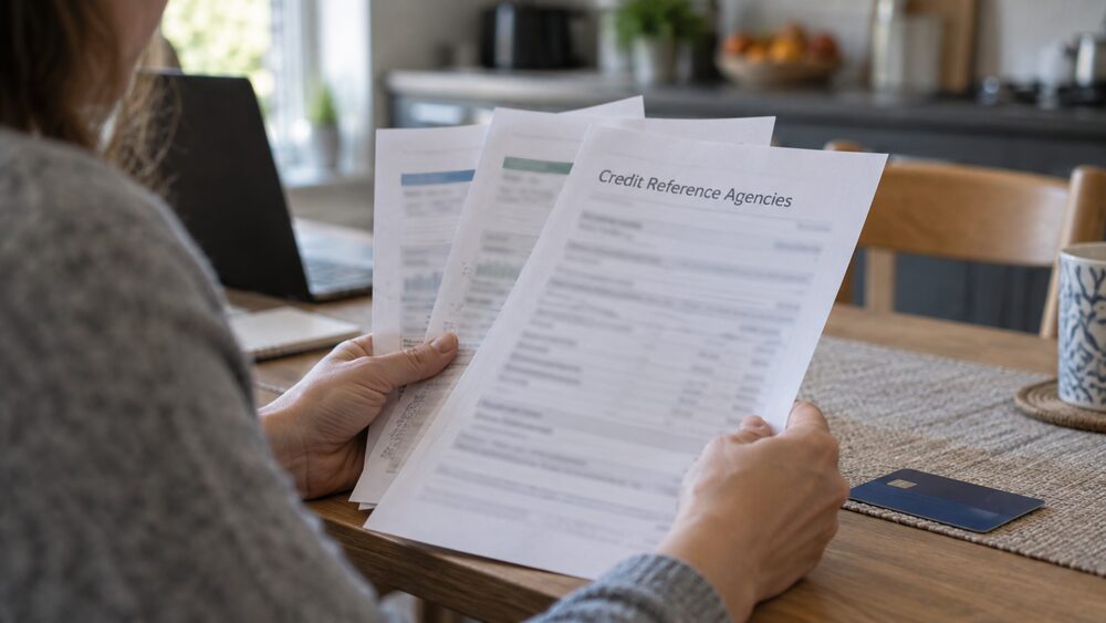 The UK credit reference agencies: Experian, Equifax and TransUnion