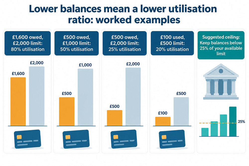 A monthly budget with card repayments planned in