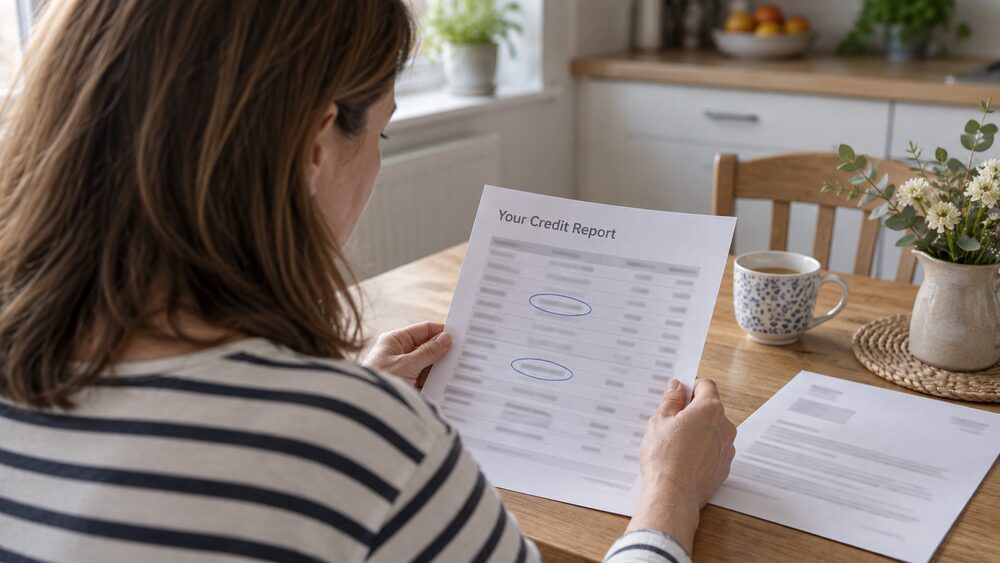 A sold debt showing twice on your credit file