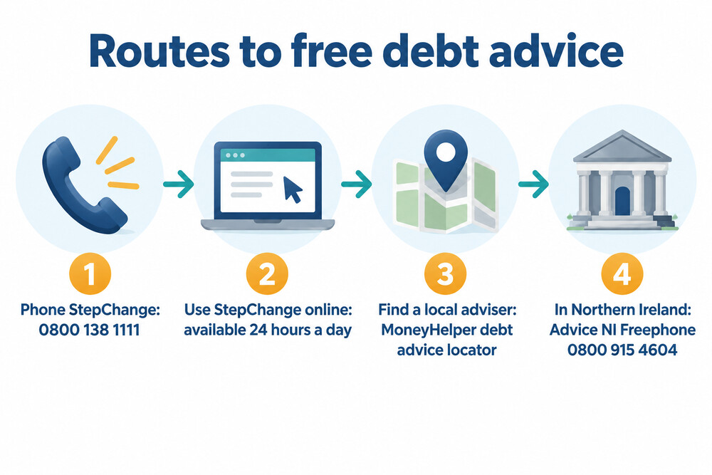 How to get free debt advice