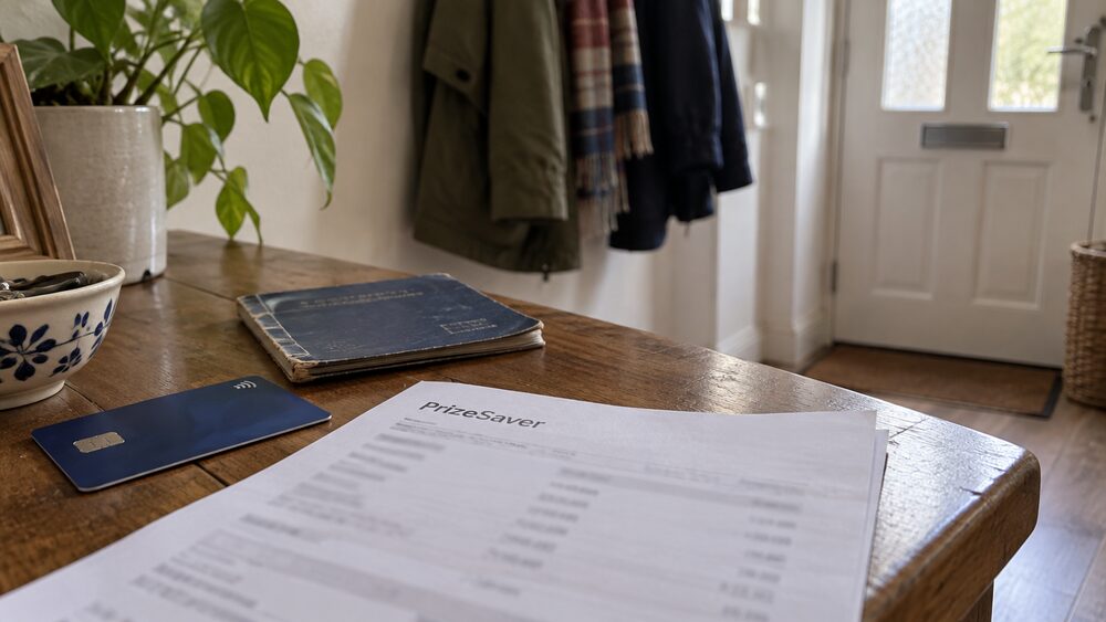 PrizeSaver: the prize draw savings account