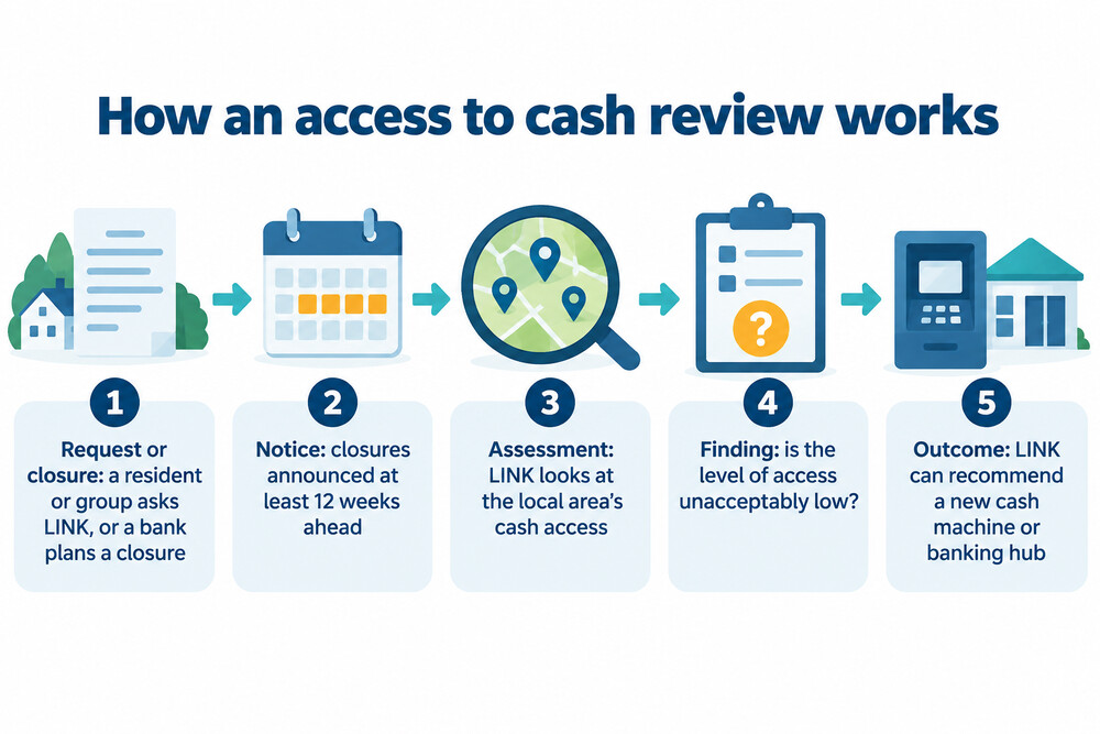 How an access to cash review works, from request to outcome