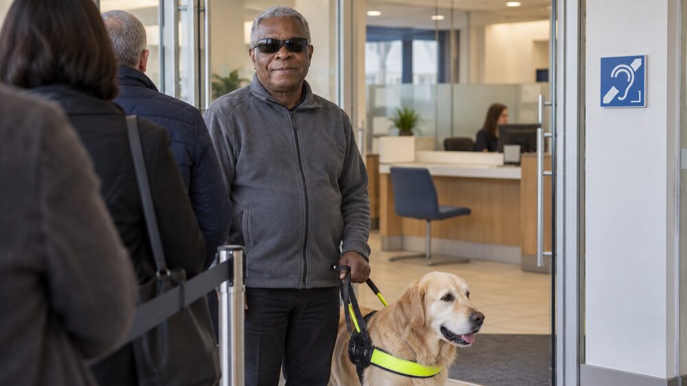 Accessible banking and extra support from banks and building societies