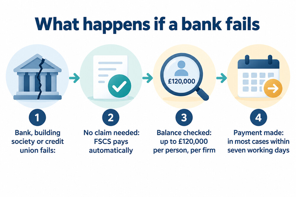 How the FSCS pays back deposits after a bank failure