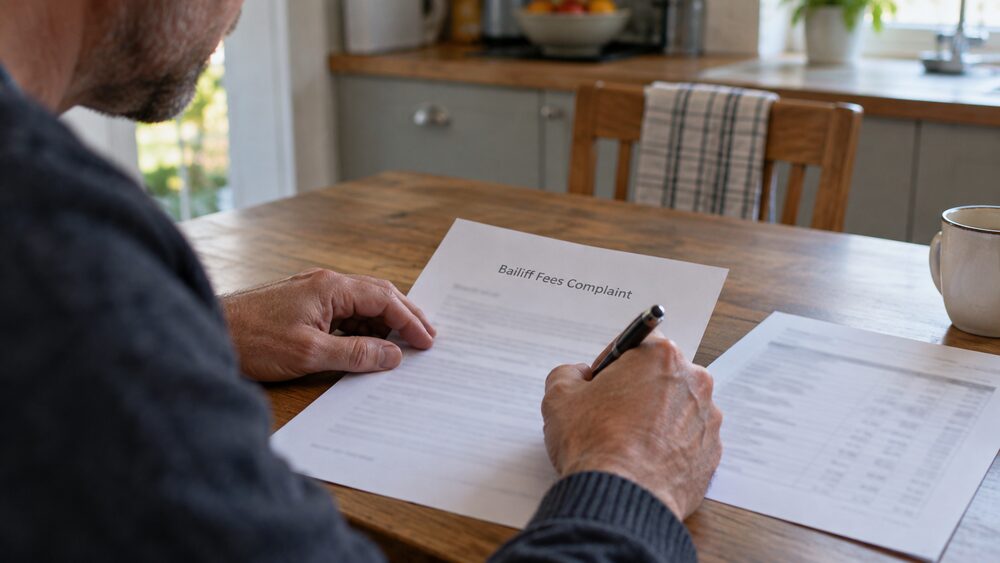 Bailiff Fees and How to Complain