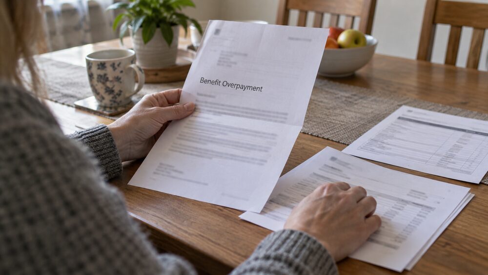 Benefit overpayments and deductions from benefits