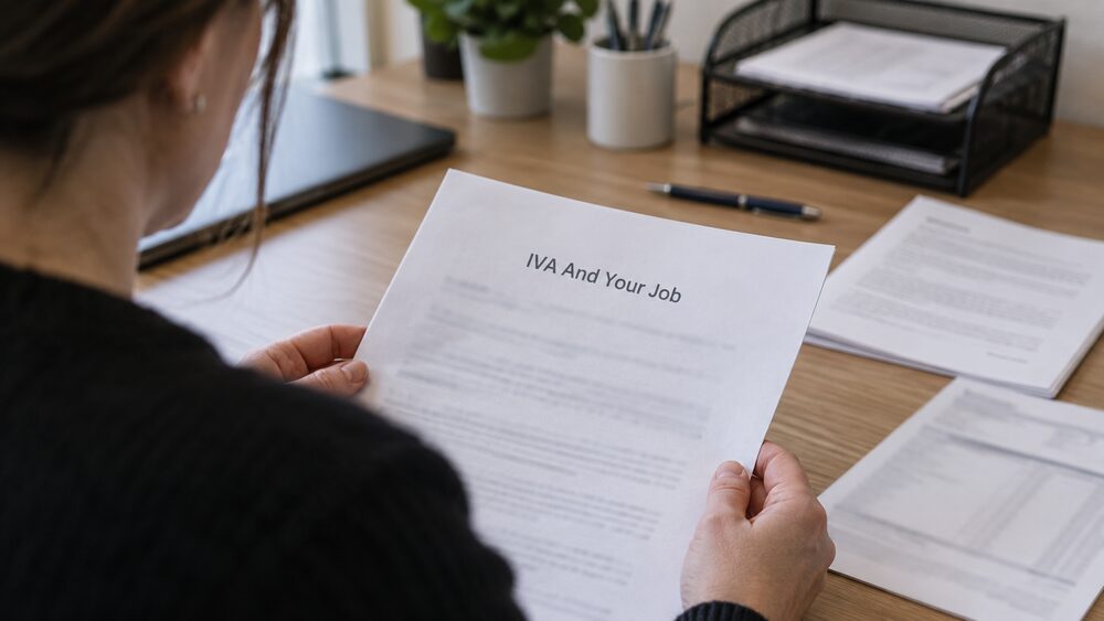 Will an IVA affect my job?