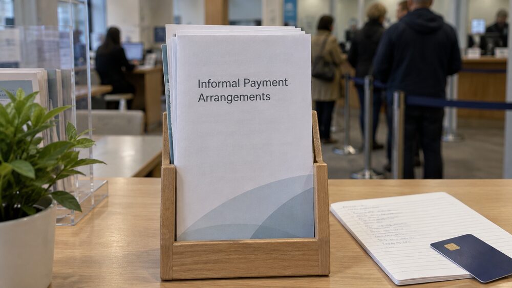 Informal payment arrangements with creditors