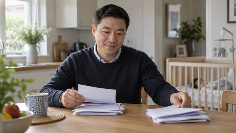 A simple chart sorting common household debts into priority debts, such as mortgage, rent and council tax, and non-priority debts, such as credit cards, loans and overdrafts