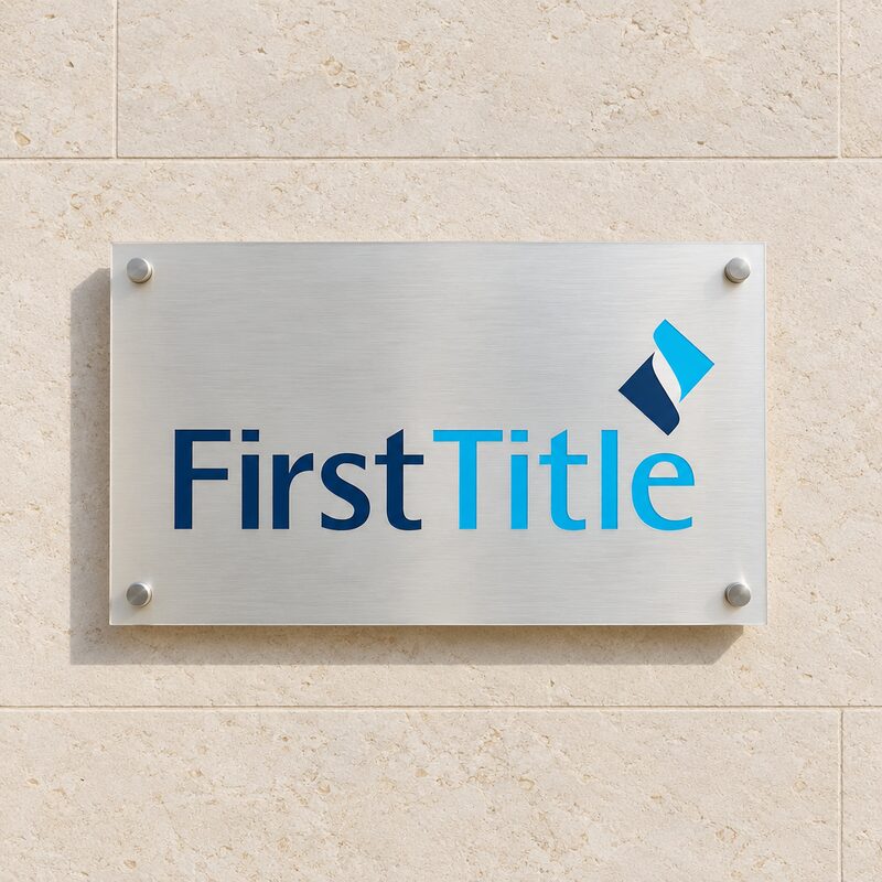 First Title logo