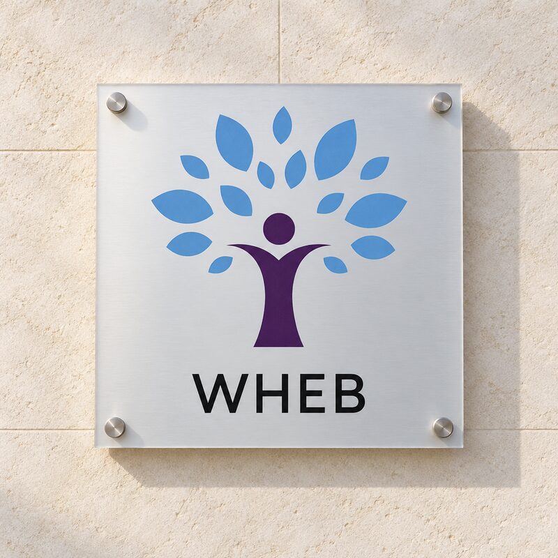 W.H.E.B. Credit Union logo