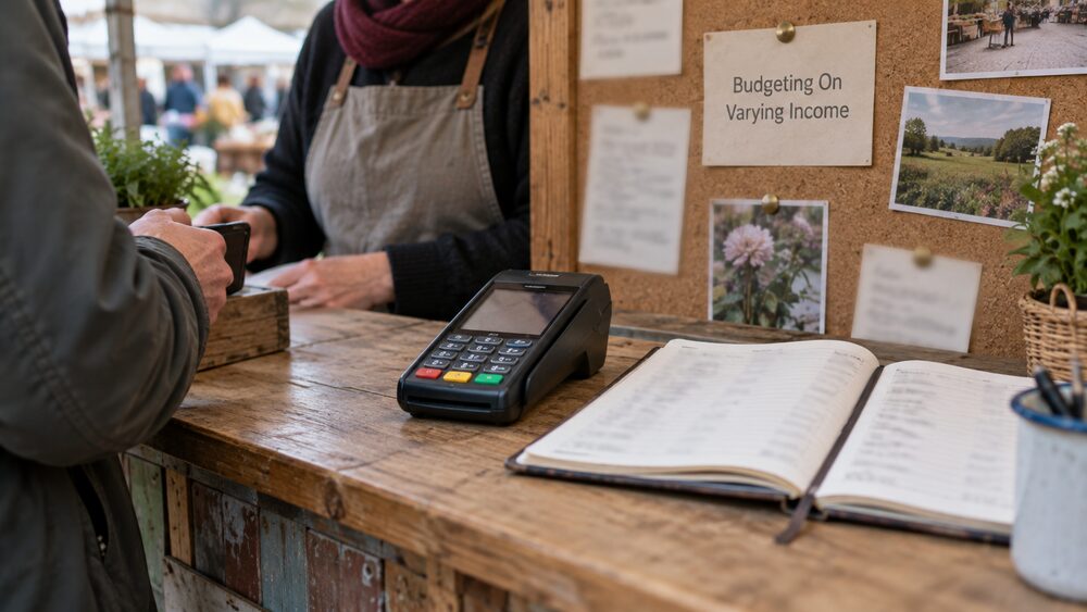 Budgeting when your income varies each month