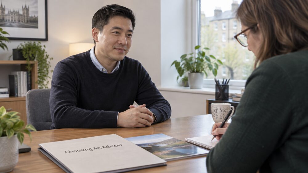 Robo-adviser or a human financial adviser