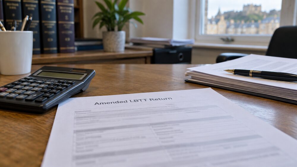 How long do I have to amend an LBTT return?
