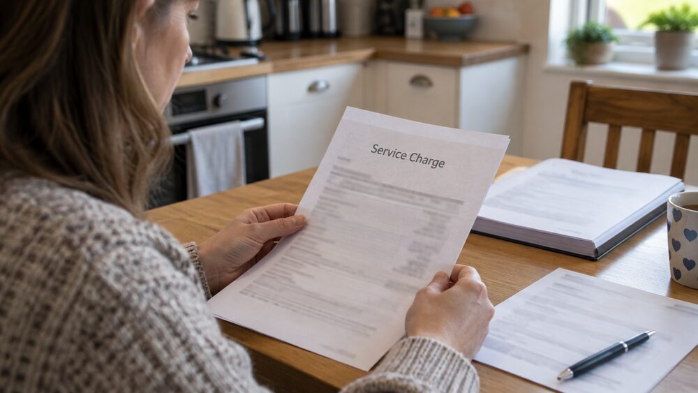Do shared owners pay service charges on 100% of the property?