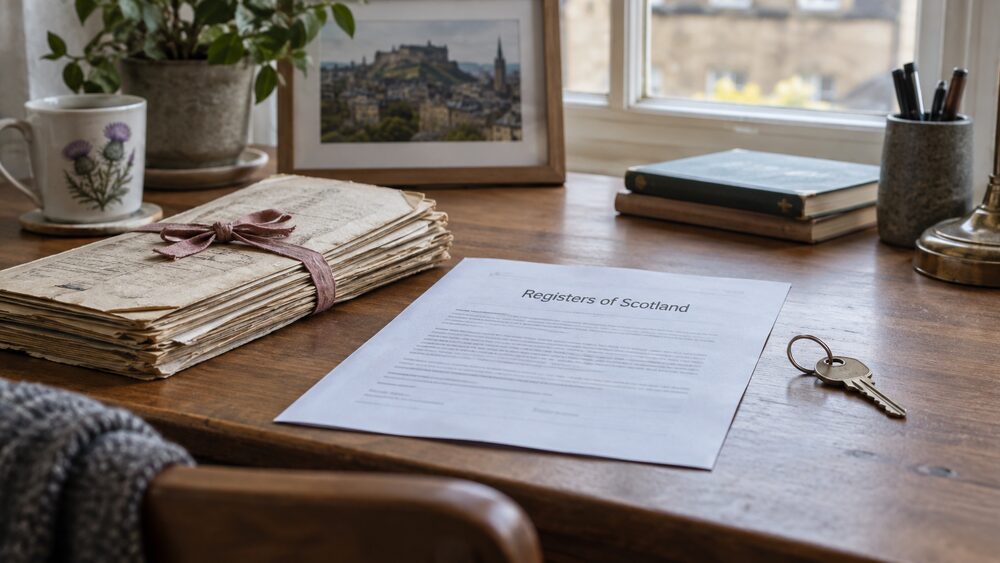 Who keeps the title deeds after I buy a house in Scotland?