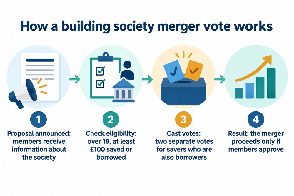 How a building society merger vote works
